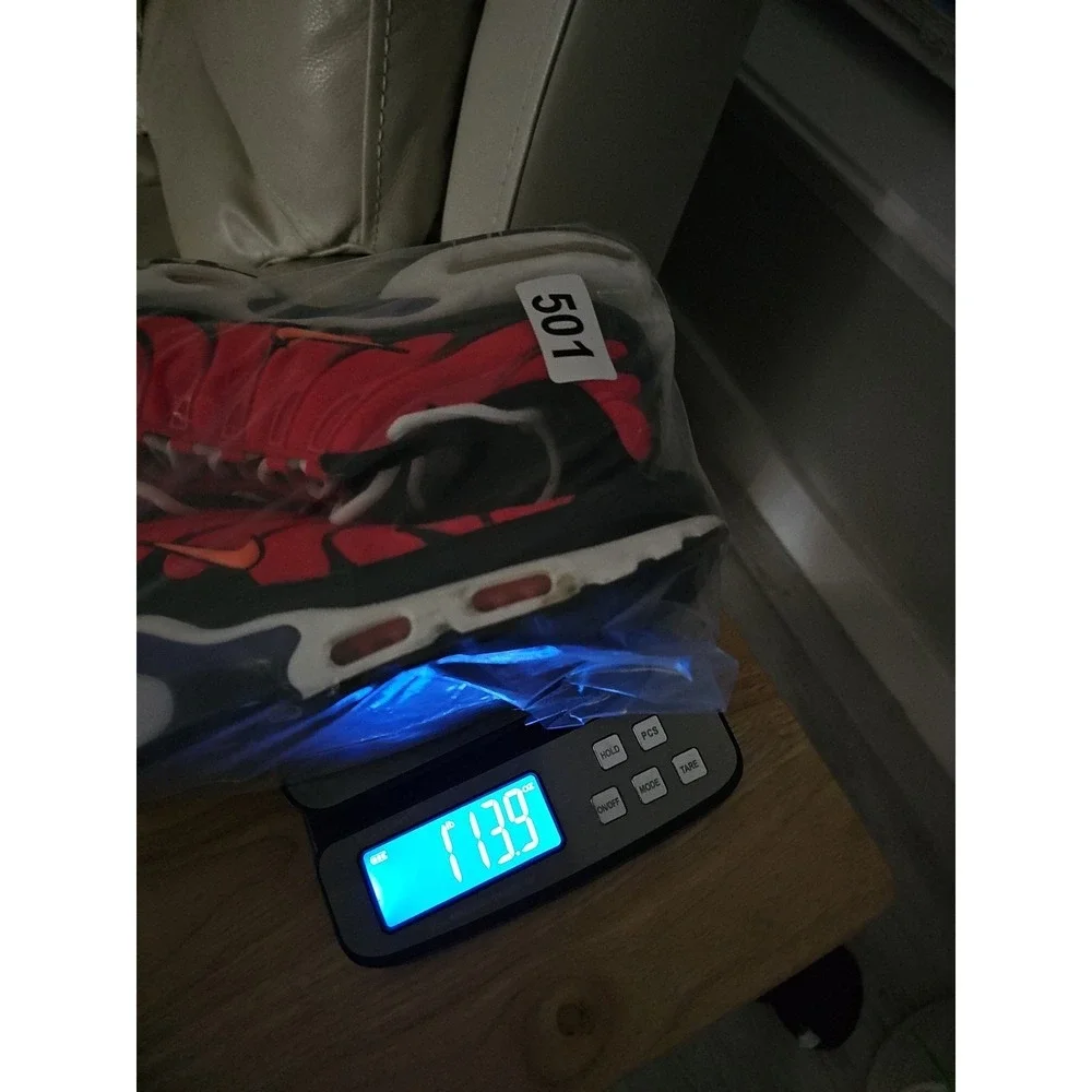 Nike Air Max Plus TN DJ5138-600‎ Red Black Purple Mens Size 10